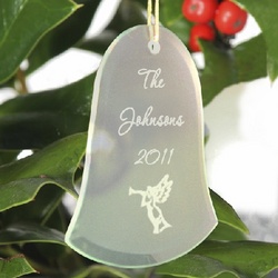 Personalized Bell Christmas Ornament