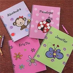 Personalized Notebooks for Girls