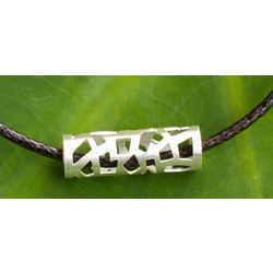 Men's Forest Whisper Sterling Silver Necklace