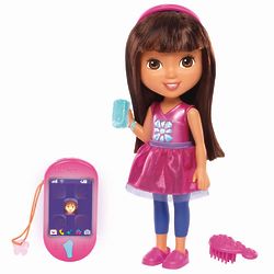 Talking Dora Doll and Smartphone