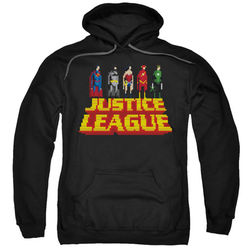 Justice League 8-Bit Hooded Sweatshirt