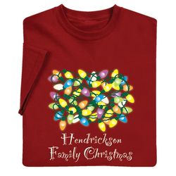 Personalized Family Christmas Shirt