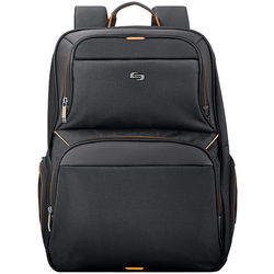 Urban Backpack in Black and Orange