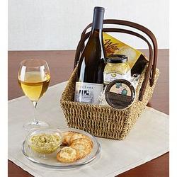 Chardonnay Wine Country Escape Gift Basket