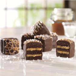 Holiday Salted Caramel Petits Fours