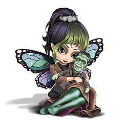 Jasmine Becket-Griffith Herman Fairy Munsters Figurine