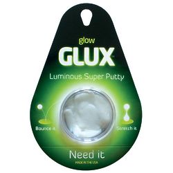 Green Glux Luminous Glowing Super Putty
