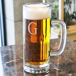 Frankfurt Tallboy Blown Glass Beer Mug