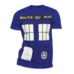 Doctor Who Tardis Glow in the Dark T-Shirt