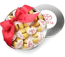 Custom Traditional Fortune Cookies Tin