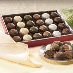 Rich Chocolate Liqueur Truffles Gift Box