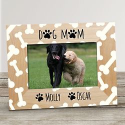Personalized Dog Mom Picture Frame
