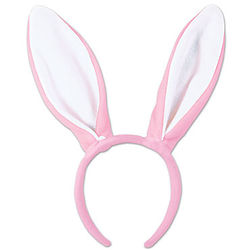 12 Soft-Touch Bunny Ears Costumes