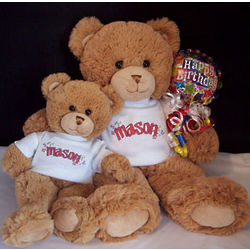 16" Custom Happy Birthday Teddy Bear