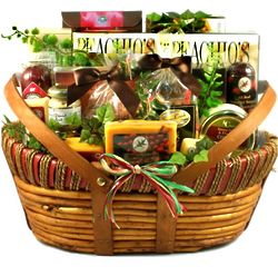 Midwestern Sausage and Cheese Gift Basket