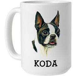 Personalized Boston Terrier Mug