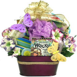 Wonderfully Wacky Woman Book Gift Basket