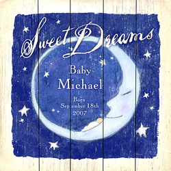 Personalized Sweet Dreams Plaque