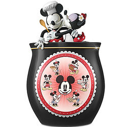 Disney Mickey and Minnie As Sweet As You Cookie Jar
