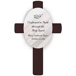 Personalized Confirmation Cross - Faith