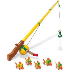 John Deere Electronic Fishing Pole Toy
