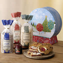 Snowglobe English Muffin Gift Box