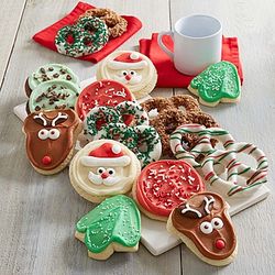 Christmas Holiday Pretzels and Cookies
