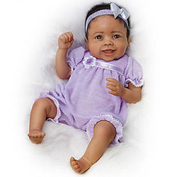 Trinity Touch-Activated Baby Girl Doll