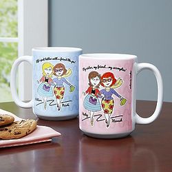 Personalized Between You and Me Mug