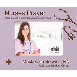 Nurses Prayer Personalized Picture Frame
