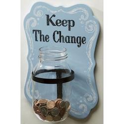 Keep the Change Wall Plaque