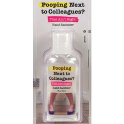 Pooping at Work Hand Sanitizer