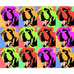 Andy Warhol Style Custom 12 Photo Panels Print