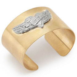 She Flies with Her Own Wings Cuff Bracelet