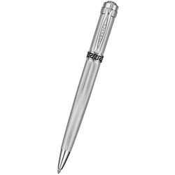 Guilloche Design Astrea Stainless Steel Ballpoint Pen