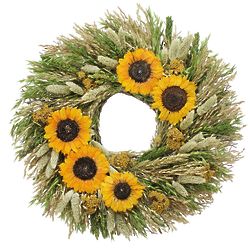 Sunny Days Sunflower Wreath