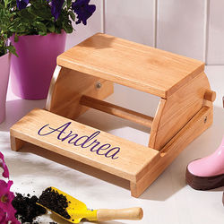 Kids' Personalized Step Stool Chair