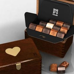 Diamond for Newlyweds French Chocolates Gift Box