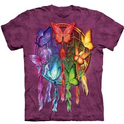 Rainbow Butterfly Dream Catcher Shirt