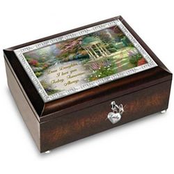 My Daughter I Will Love You Always Personalized Music Box