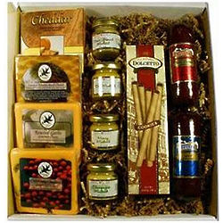 Deluxe Meat and Cheese Gift Box