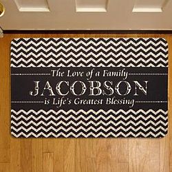 Personalized Life's Greatest Blessing Doormat