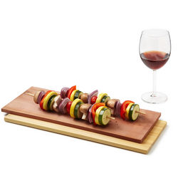 Wine Infused Cedar Grilling Plank Set