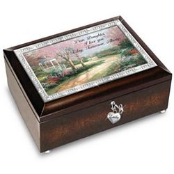 Daughter's I Will Love You Always Personalized Music Box