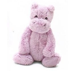 Bashful Lilac Hippo Stuffed Animal