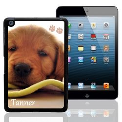 Paw Prints Personalized Pet Photo iPad Mini Case