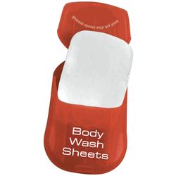 Biodegradable Body Wash Toiletry Sheets