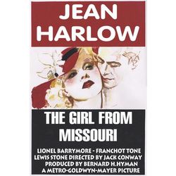 The Girl from Missouri Personalized Movie Poster