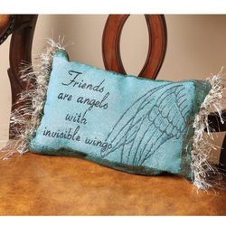 Friends are Angels Pillow