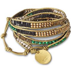 Virginia Malachite Multi-Wrap Bracelet